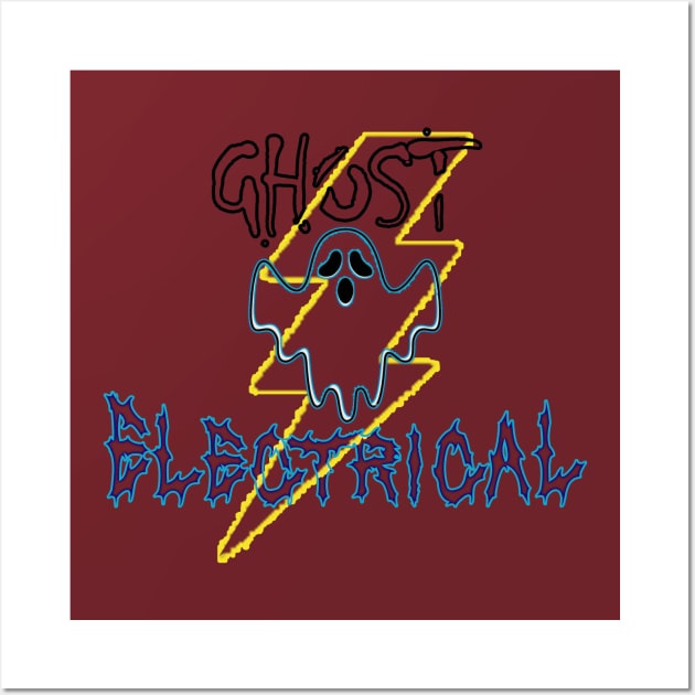 ghost electrical Wall Art by nowsadmahi